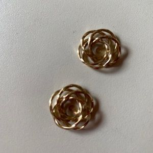 14 karat gold earring jackets